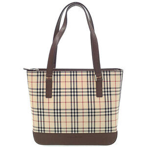 Burberry Check Tote Bag